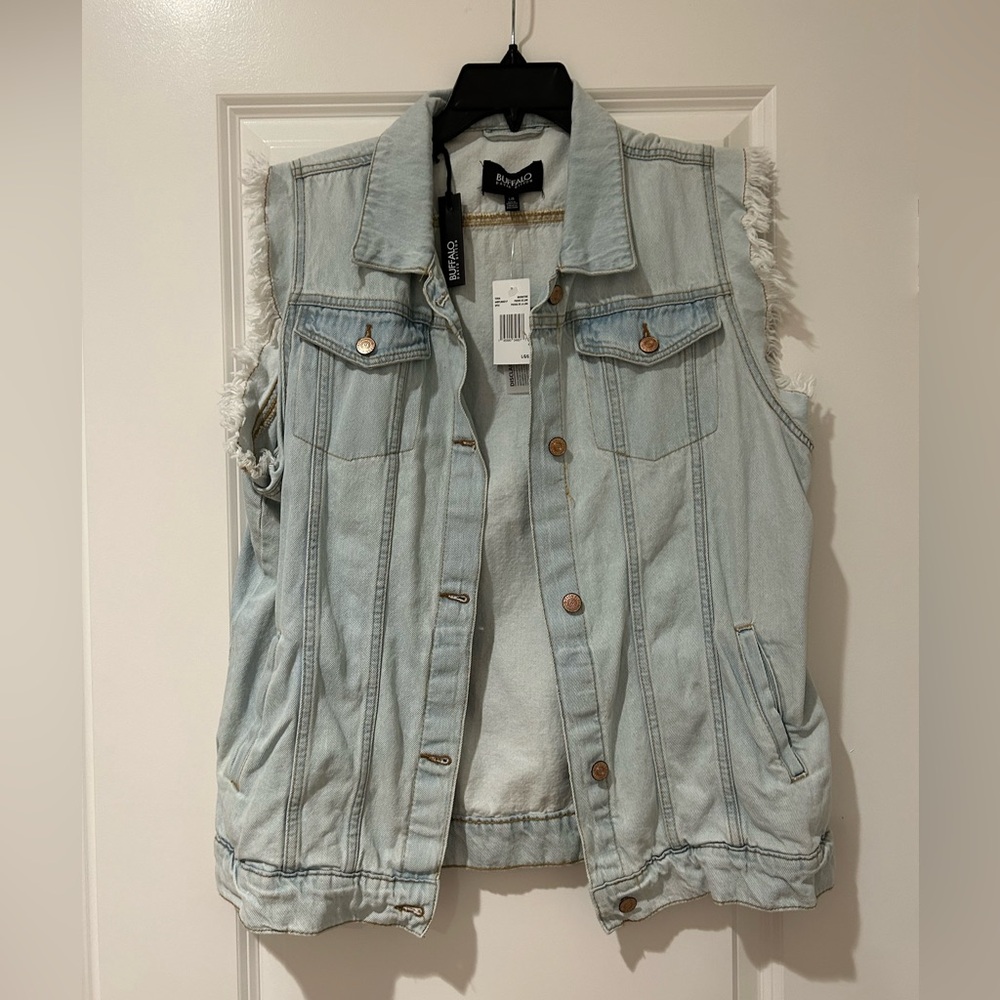NWT! Buffalo jean vest